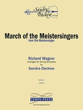 March of the Meistersingers Orchestra sheet music cover
